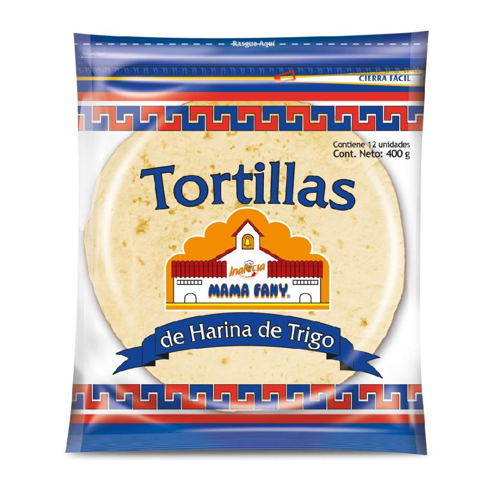 TORTILLA DE TRIGO MAMA FANY 400G