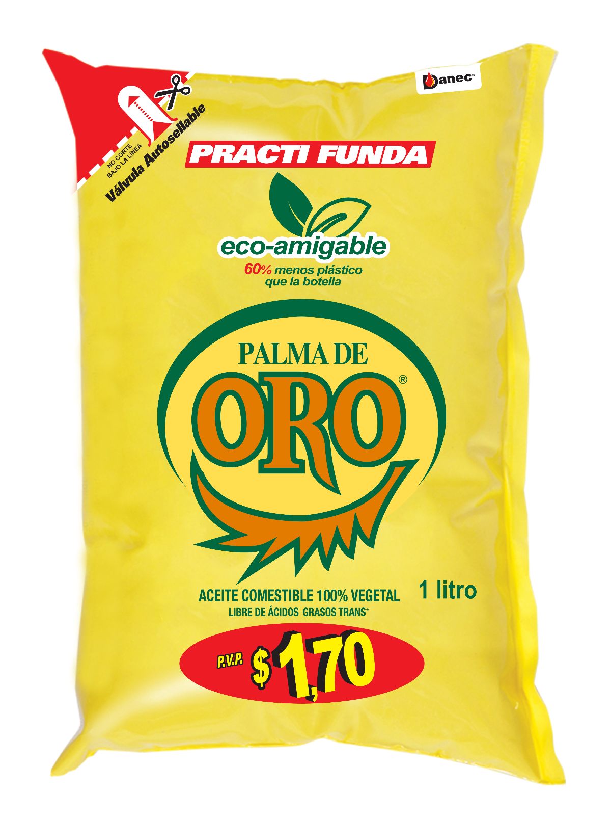 ACEITE PALMA DE ORO FUNDA 1L