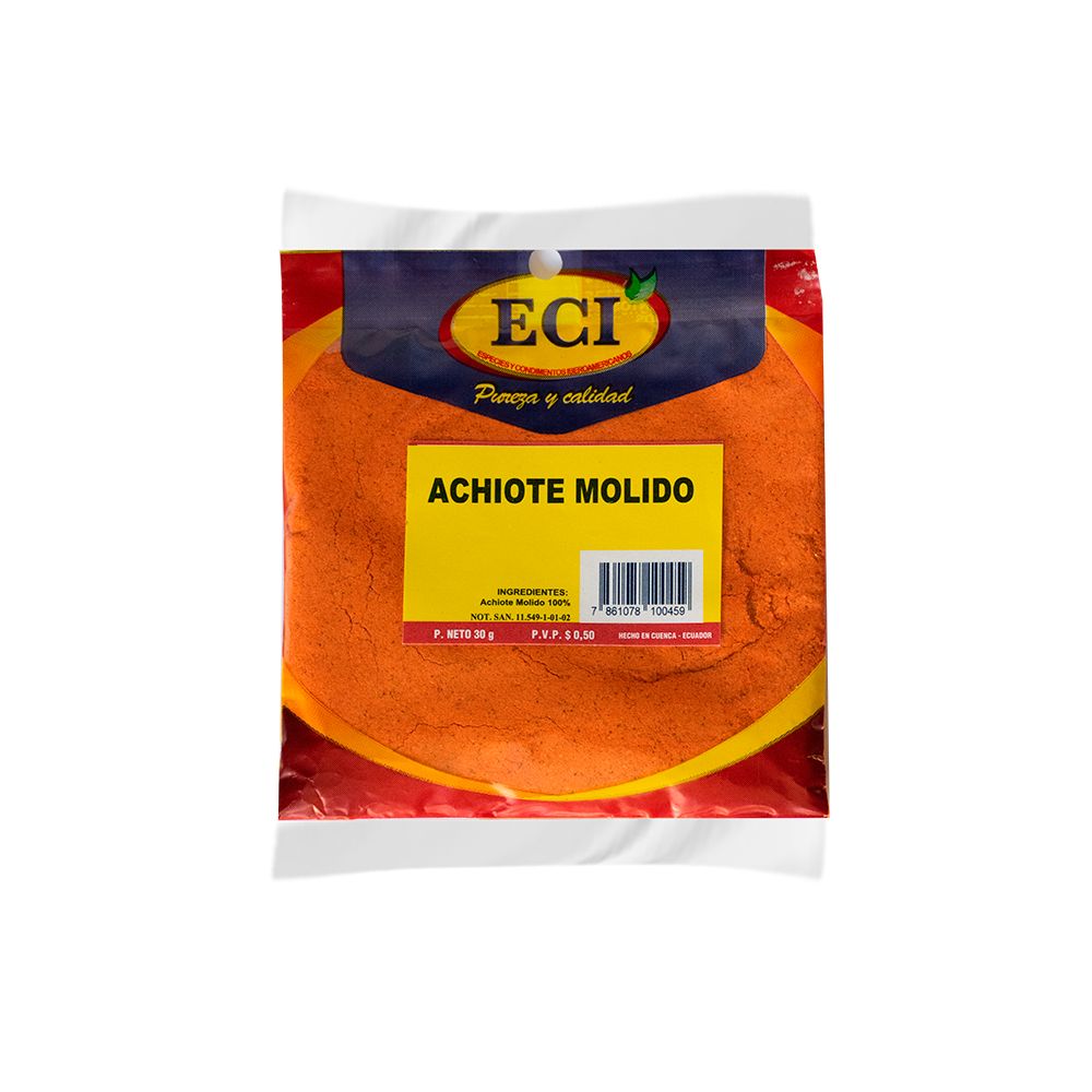 ACHIOTE MOLIDO ECI 30G
