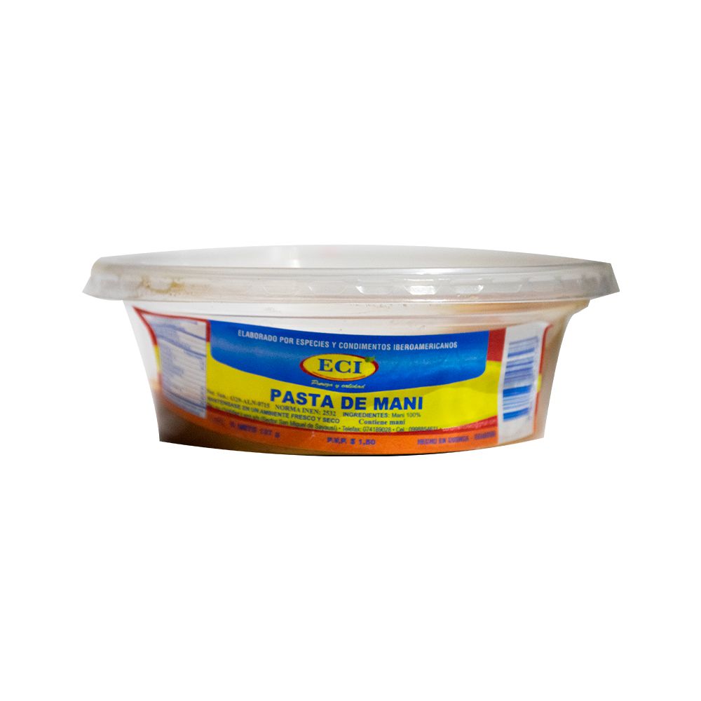 MANI PASTA TARRINA ECI 150G