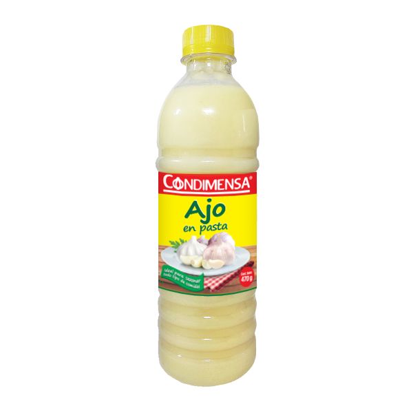 AJO EN PASTA BOTELLA CONDIMENSA 470G