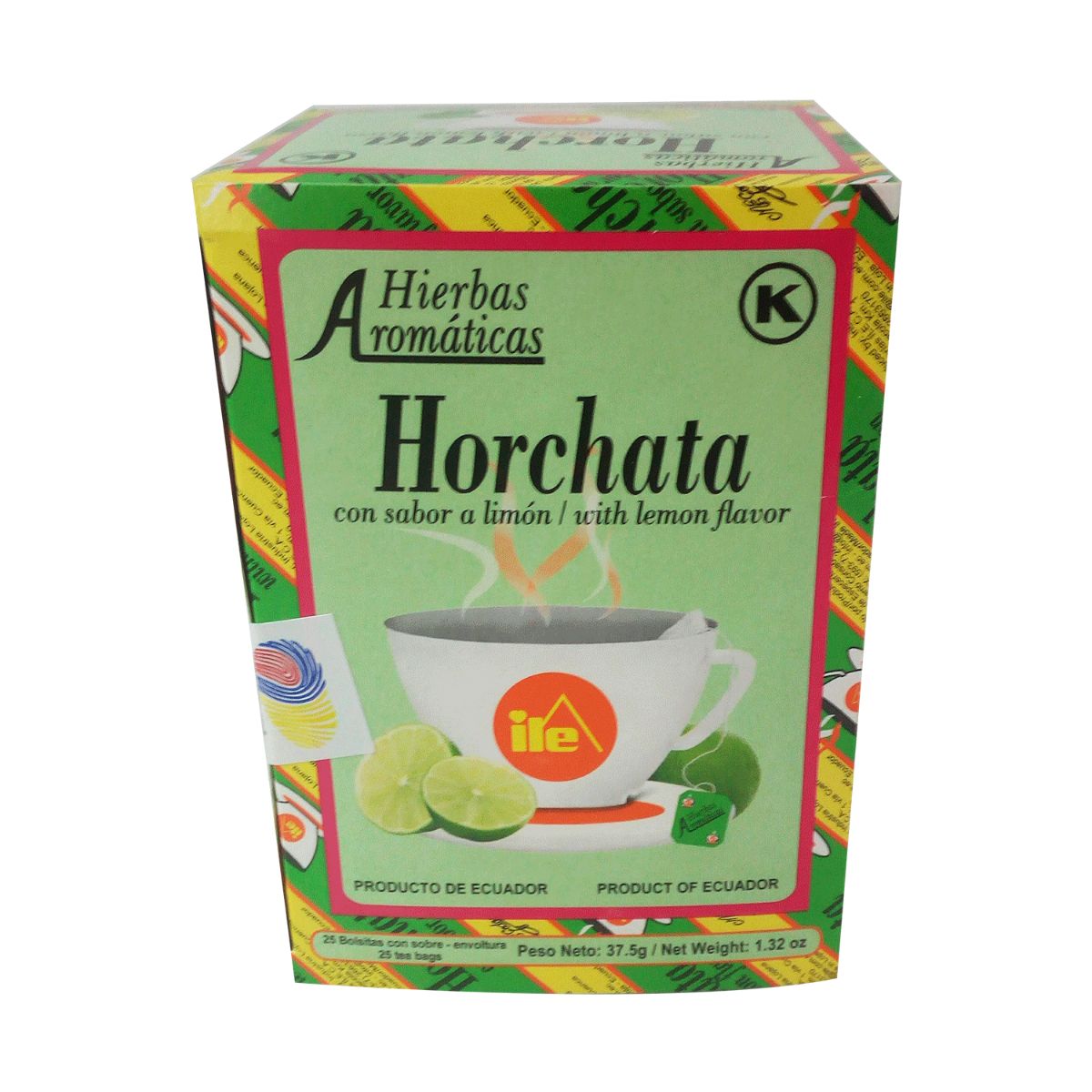 HORCHATA CON LIMÓN AROMÁTICA X 25 SOBRES