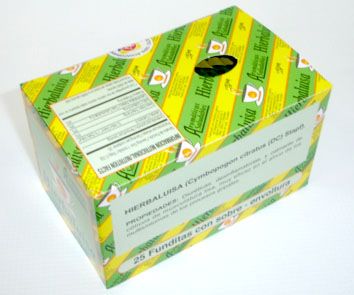 HIERBA LUISA AUTOFILTRANTE DISPLAY X 25 SOBRES