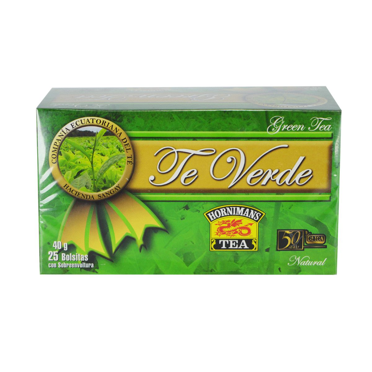 TE VERDE HORNIMANS 25 BOLSITAS 40G