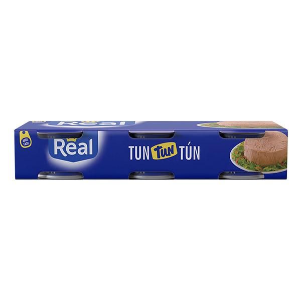 ATUN EN ACEITE ABRE FACIL REAL 3PACK 80G