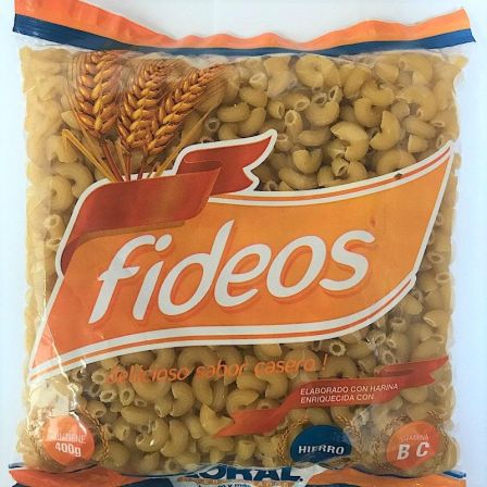 FIDEO CODO CHICO CORAL 400G