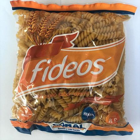 FIDEO TORNILLO CORAL 400G