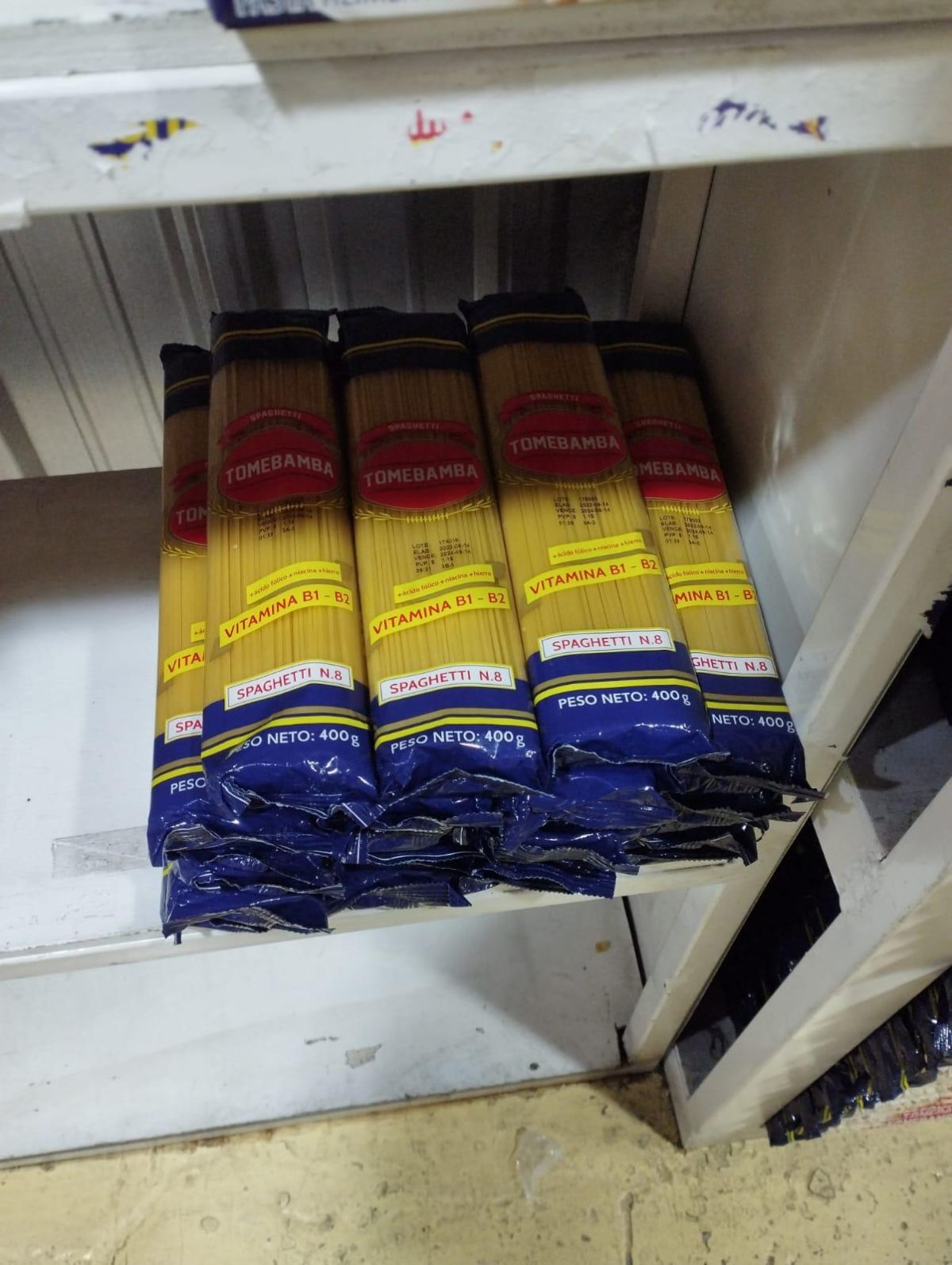 SPAGUETTI TOMEBAMBA 200G X 40U