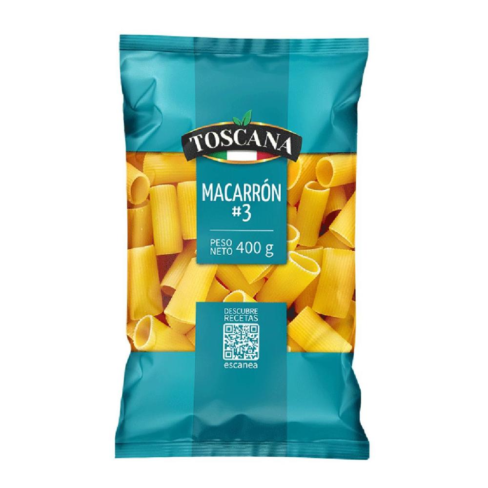 FIDEO MACARRON TOSCANA 400G