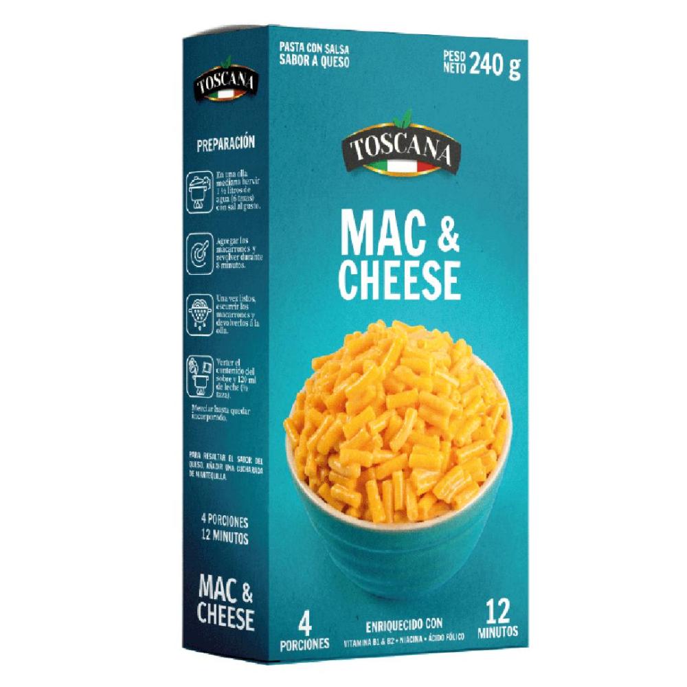 FIDEO MACARRONI Y QUESO TOSCANA 240G