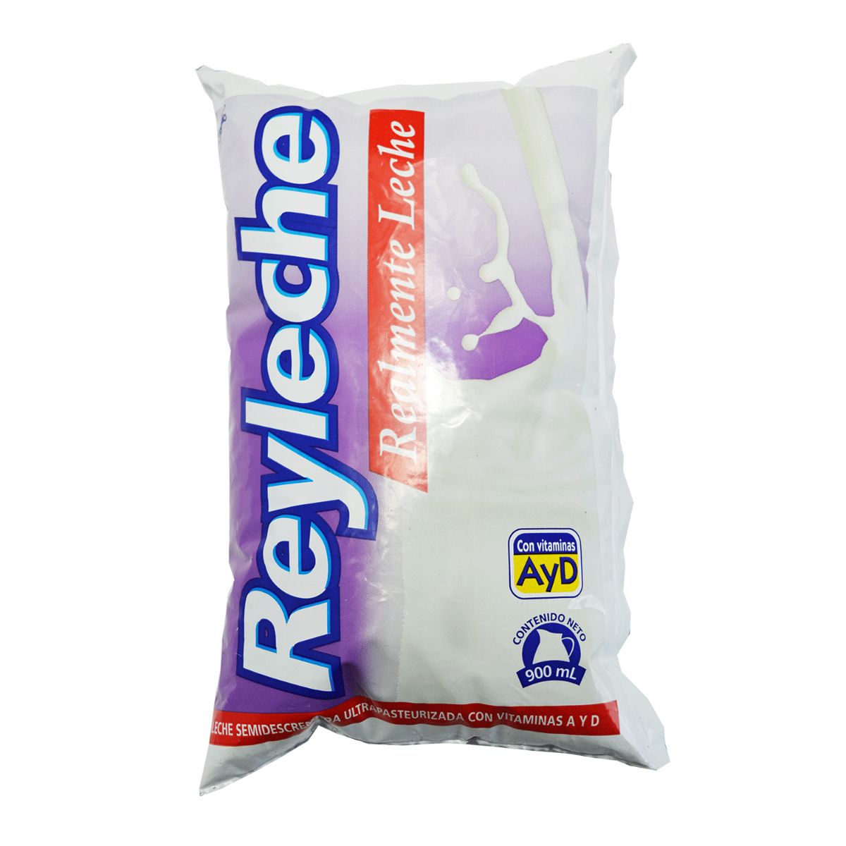 LECHE SEMIDESCREMADA FUNDA REYLECHE 900M