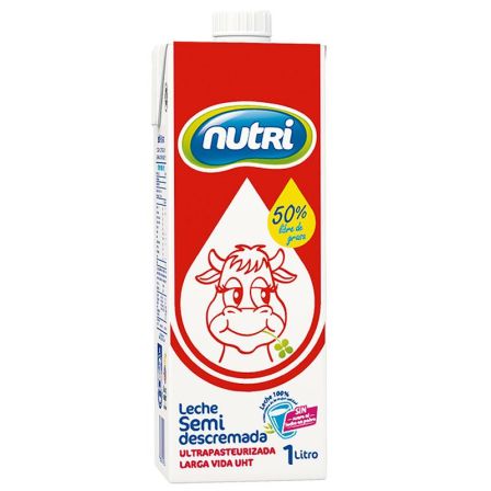 LECHE SEMIDESCREMADA FLEXICAP 1L