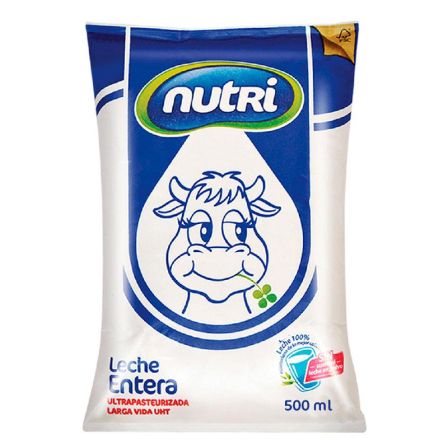 LECHE ENTERA FUNDA TETRAFINO 500ML