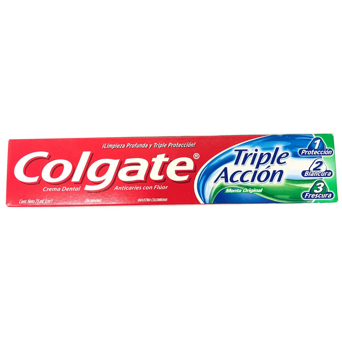 CREMA DENTAL COLGATE TRIPLE ACCION 75ML