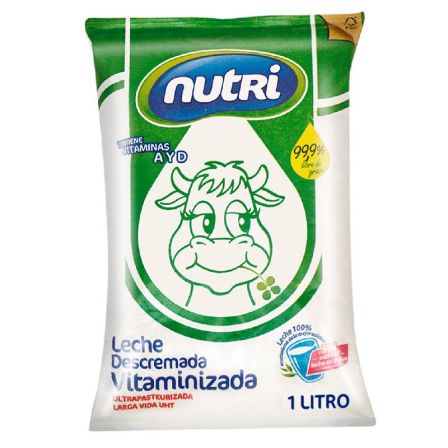 LECHE DESCREMADA FUNDA TETRAFINO NUTRI