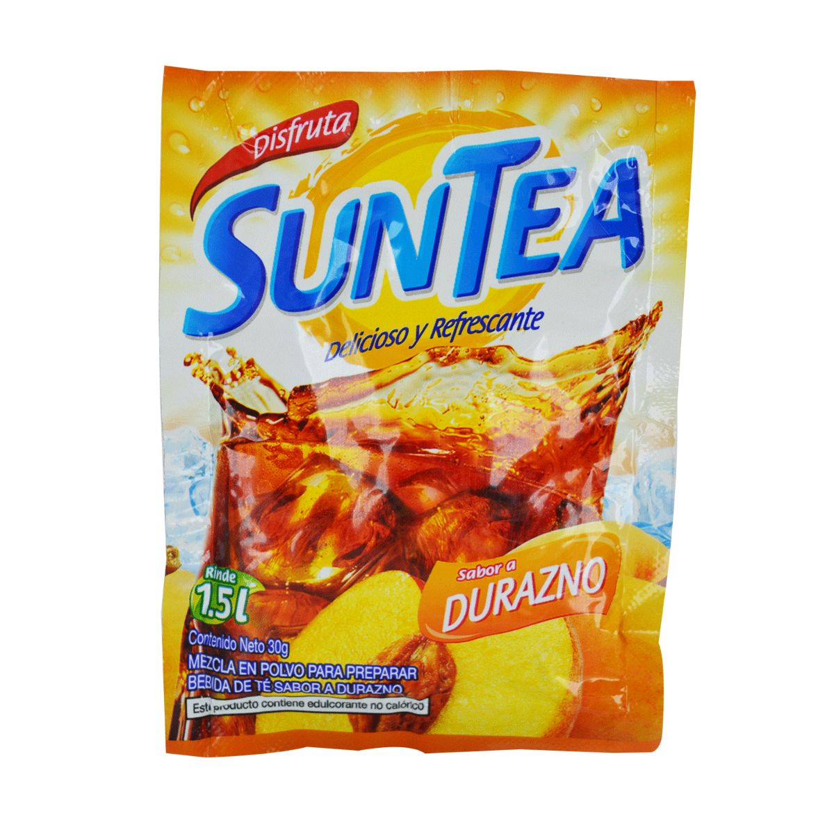 JUGO EN POLVO DURAZNO SUNTEA 30G