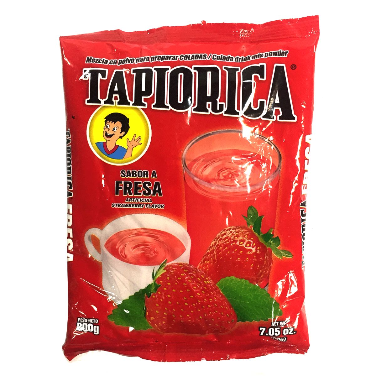 MEZCLA EN POLVO TAPIORICA FRESA 200G