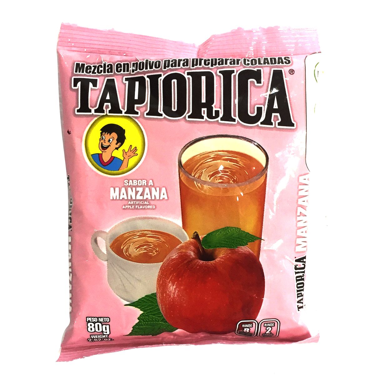 TAPIORICA MANZANA 80GR