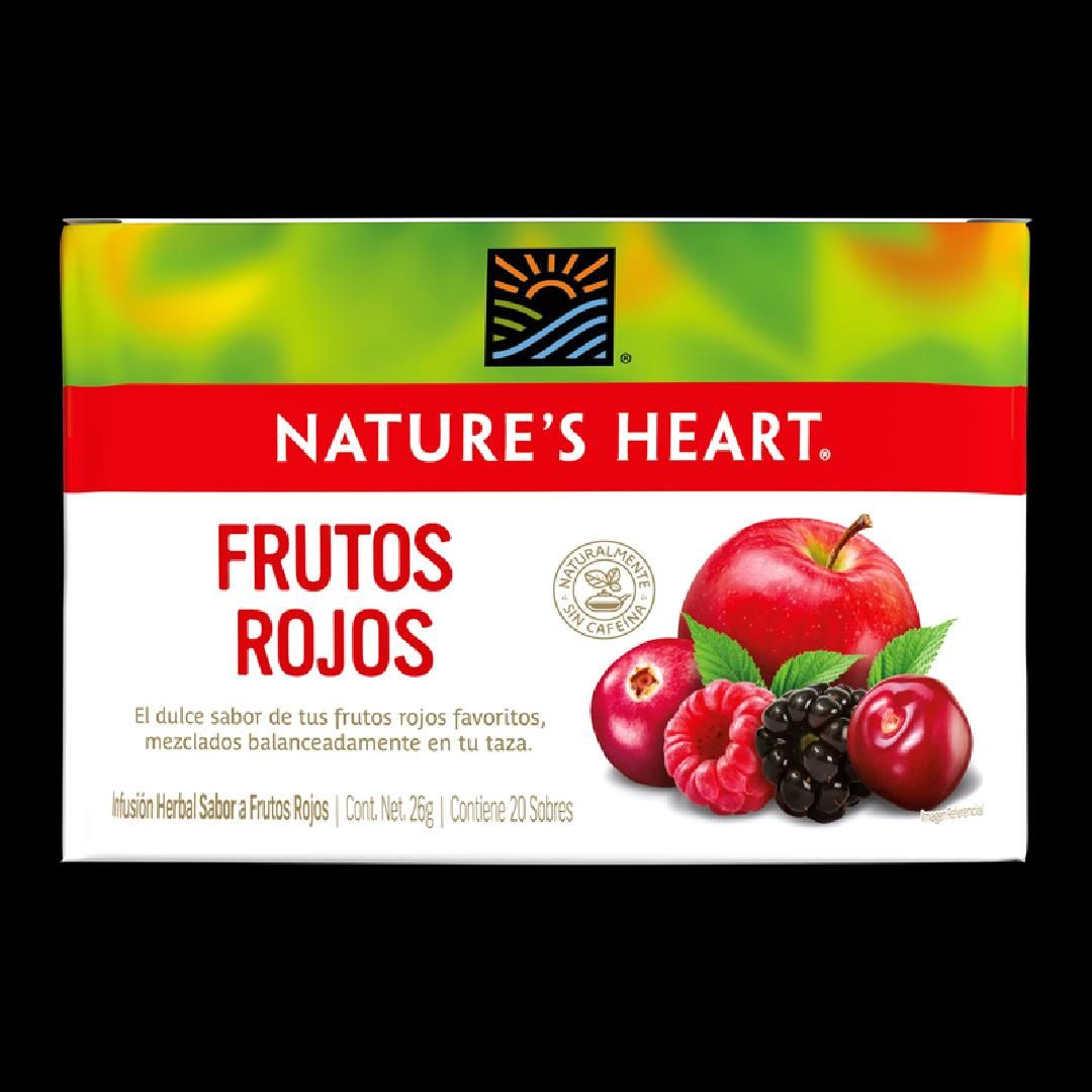TE DE FRUTOS ROJOS NATURES HEART X20