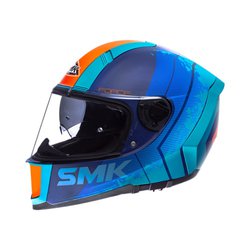 SMK Force MA587 Full Face Helmet with Scratch Resistant PINOCK Antifog Lens ( Koster)