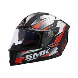 SMK Force GL213 Full Face Helmet with Scratch Resistant PINOCK Antifog Lens (Boost)