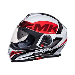SMK Twister Logo GL132 Full Face Helmet with Premium PINLOCKÂ® Antifog Visor