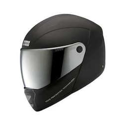 Studds Ninja Elite Flip-Up Full Face with Mirror Visor Size XL Motorsports Helmet (Black)