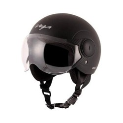 Vega Atom Open Face Dull Black Size M Motorbike Helmet