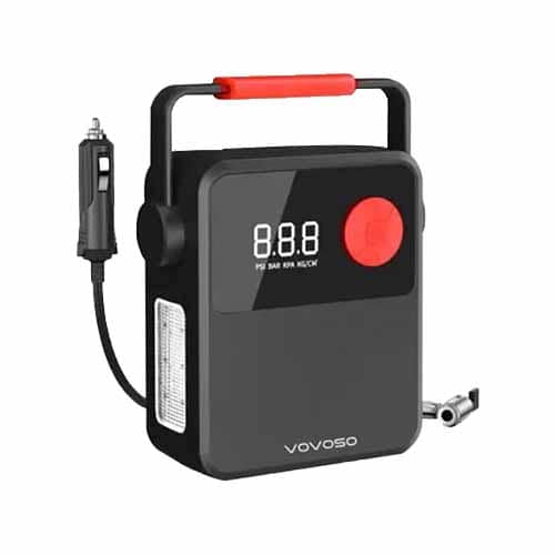 Vovoso B-35, 150 psi Tyre Air Pump for All Car (Red)