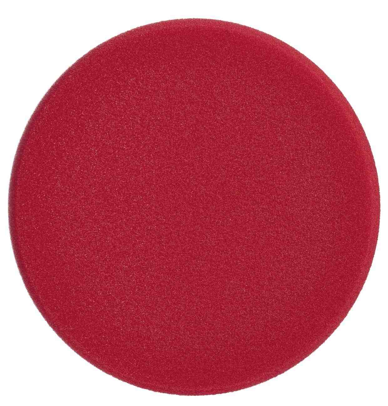 Sonax Polishing Foam Pad - Hard Abrasive Pad (Red, 160 mm)