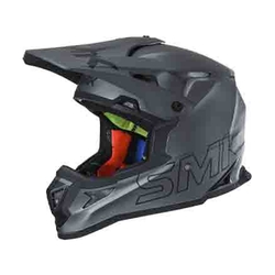 SMK Allterra Anthracite MADA620 Full Face ECE Certified Off Road Helmets Size M (Black Matt )