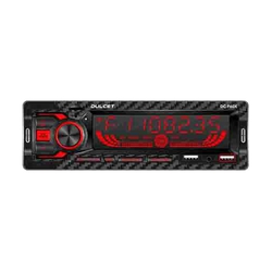 Dulcet DC-F60X Universal Fit MP3 Car Stereo With LCD Display - Single DIN MP3 Player With Remote