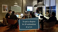 To get a degree in 3D animation at 47 years old