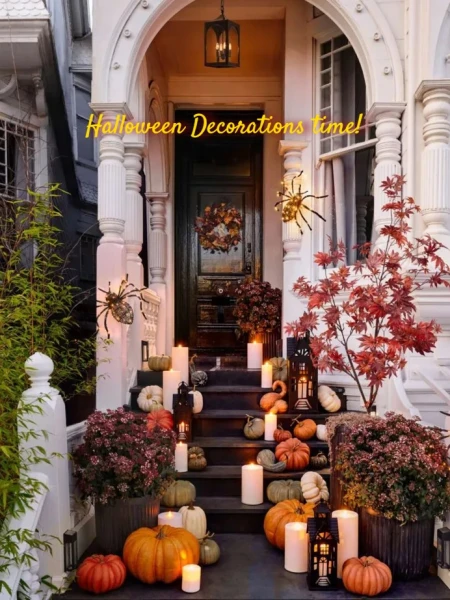 Decorate house for Halloween!!