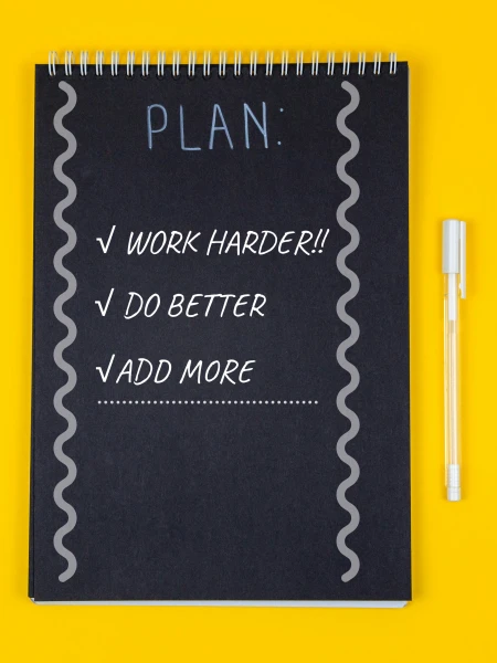 Make a list of goals for ny