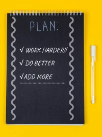 Make a list of goals for ny