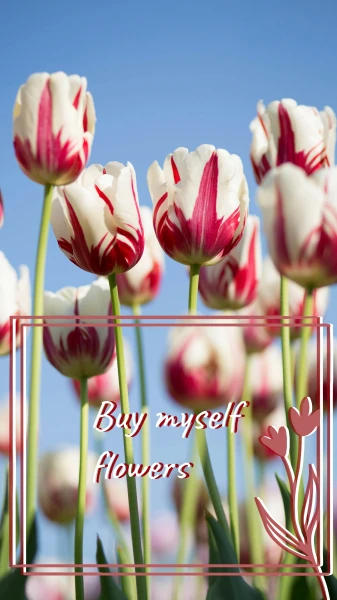 Buy flowers weekly 🌺