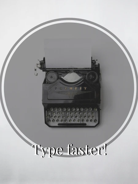 Increase typing skills💅