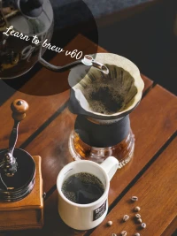 learn to brew v60 myself