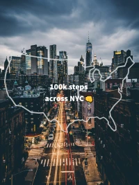 Walk 100k steps IN A DAY 🤩