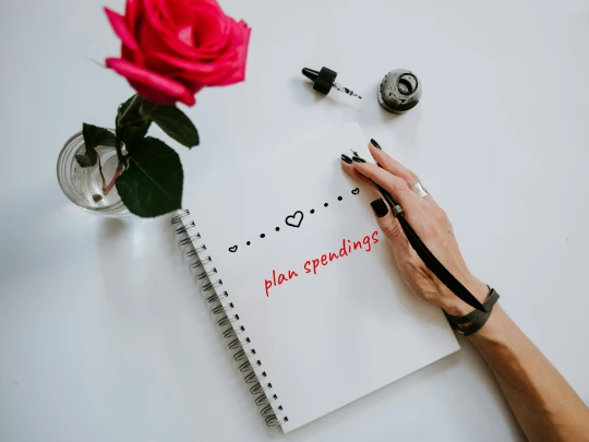 Write a spendings plan for spring
