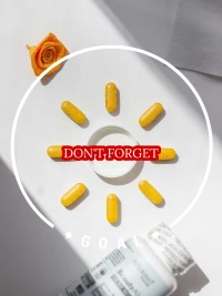 Never forget about vitamins!