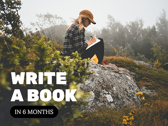Goal example: write a book