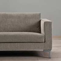 Zenith soffa 240 cm Bakar 01 / avtagbar kl /sb rostfritt stål