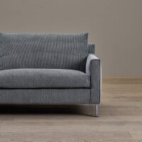 Streamline soffa 220 cm Bakar 36 / avtagbar kl / rostfritt stål