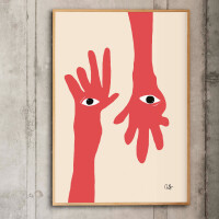 Hamsa Hands poster 50x70
