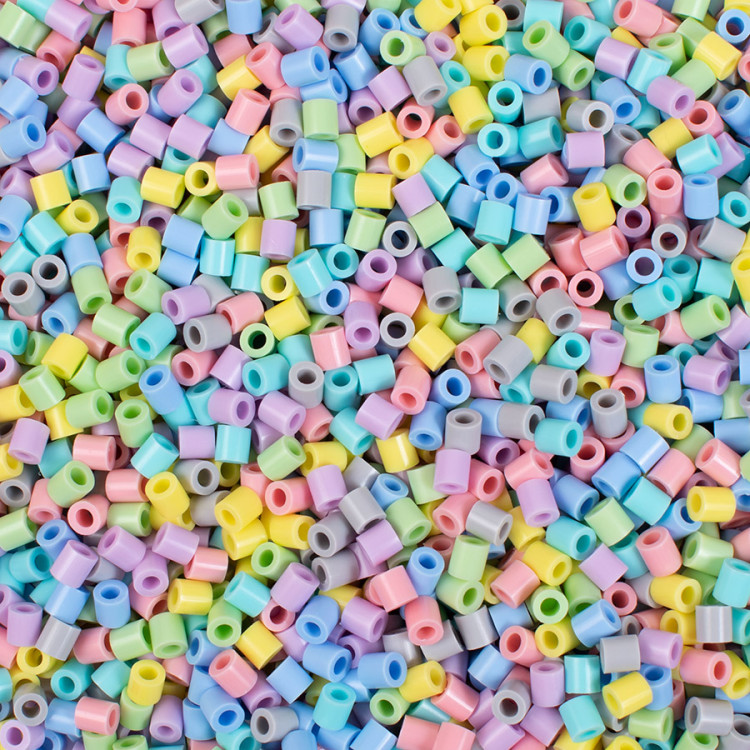 Hama Beads, Hama Beads 1000 Pieces in Pastel