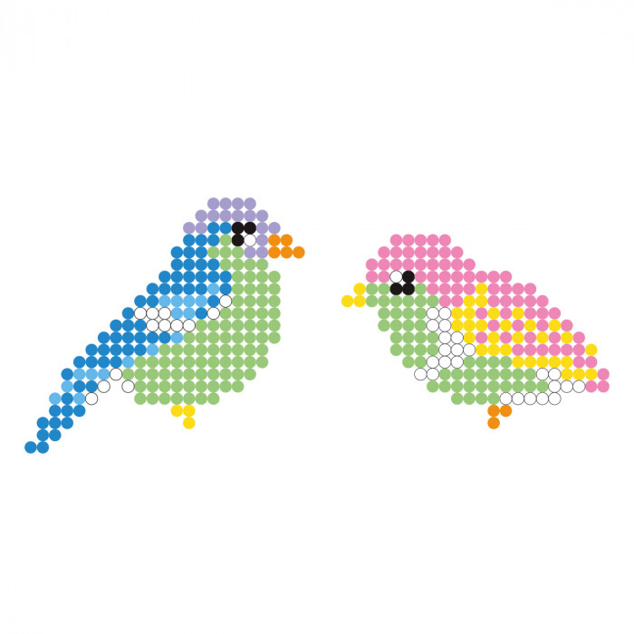 Perler Bead Birds 