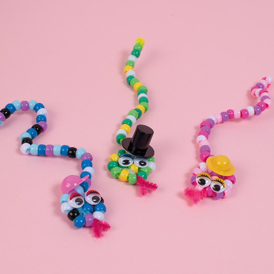 Pony Bead Snake Craft