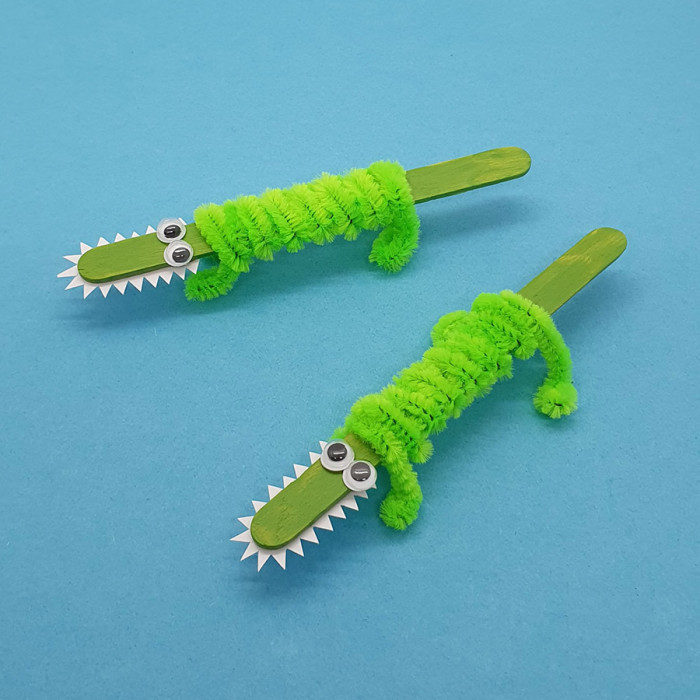 Crocodile - Craft ideas for kids 